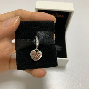 Pandora Ti amo I Love You Heart Charm